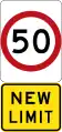 New 50&nbsp;km/h Speed Limit (used in Victoria)