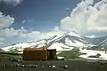 Seen from base camp.