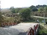 View of river Bakulahi from the Shani Dev Temple