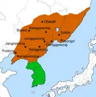 Balhae in 830 AD