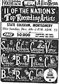 1960 Poster of a Big BAM Holiday show