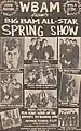 Poster of a Big BAM Spring Show featuring The Turtles