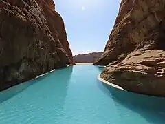 Rock pool at Banyan Tree Al-Ula