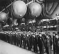 WAAF Barrage Balloon crews at RAF Cardington.