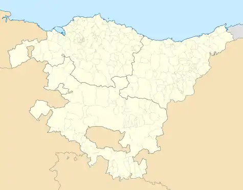 Irun is located in the Basque Country