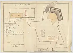 Gun battery, Pedro Diaz Berrio