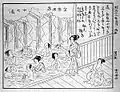 Bath in Kusatsu i by Vega expedition member Olof Sörling&nbsp;[sv] during S/S Vega's stay in Japan September–November 1879