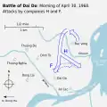 Morning of April 30. Attacks by companies H and F.