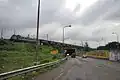 Freight Train passes over Belghoria Expressway in Baranagar