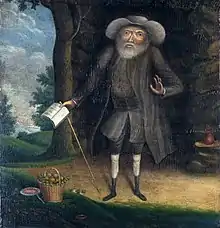A 1750 portrait of Lay by William Williams