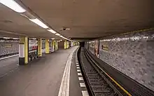 Underground platform