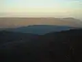 Shadow of Big Mountain cast on Kittatinny Mountain to the east.