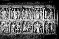 Old reproduction of the Sarcophagus of Junius Bassus, with a Traditio Legis