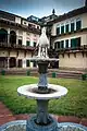 Fountain in the courtyard