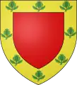 Coat of arms of the Bordes family.