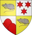 Maus family: a mouse in the first and fourth quarters.