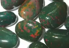 Polished bloodstones
