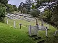 Boer Prisoner of War Cemetery in Knollcombes from below