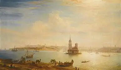 View of Constantinople, 1856