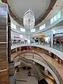 Northwest corner is the expansion area of the mall