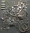 Selection of items from the Cuerdale Hoard