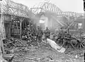 British troops in Brie, Somme March 1917