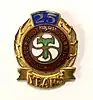 25 years member pin