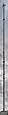 A guyed FM and TV radio mast in Christmas, FL. It is 1,695 feet (517 m) tall.