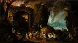 Temptation of St. Anthony, Jan Brueghel the Younger, 17th century