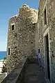 Crispi tower, housing the Byzantine museum