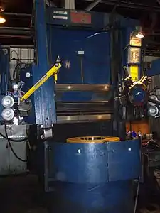 CNC VTL, 46" (1168&nbsp;mm) Bullard High Column Dynatrol, built mid-1960s