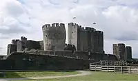 An ancient stone castle