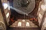 The dome in front of the mihrab