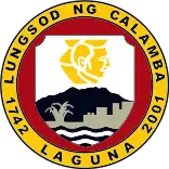 Official Calamba city seal
