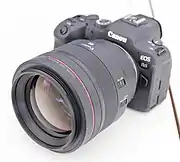 RF 85&nbsp;mm f/1.2 L USM on a Canon EOS R6