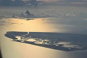 View of Cape May from the sky