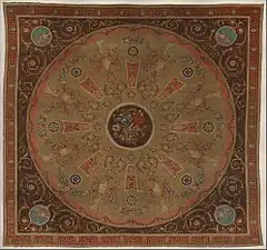 Carpet; by Robert Adam; 1770–1780; knotted wool; 505.5 x 473.1&nbsp;cm; Metropolitan Museum of Art, New York City