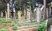 The cemetery near the mosque