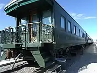 The Santa Fe Business Car #405, also known as the Superintendent's Car, was one of eighteen cars built in 1927 by the Pullman Company as part of the fourth order of business cars for division superintendents