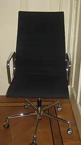 Charles Eames chair EA 119 Hopsak, first designed in 1958