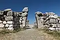 King's Gate (Hattusa)&nbsp;[de] (c.1400-1200 BC), an imitation of the parabolic arch by Hittites