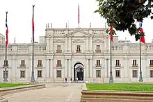 La Moneda Palace from Santiago de Chile (1784-1805) by Joaquín Toesca