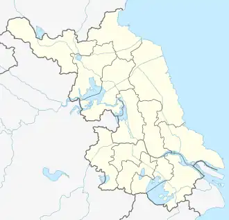 Yixing is located in Jiangsu