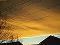 Chinook arch over Calgary, 6&nbsp;January 2003