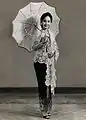 Indonesian movie star Chitra Dewi in kebaya (c. 1960)