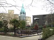 Church Garden: the area in front of St. Martin's Church in Basildon Town Centre is landscaped.