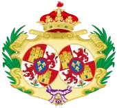 Coat of arms as a married woman(1860-1875)