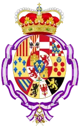 Coat of Arms of Mercedes, Princess of Asturias