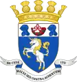 Coat of arms of Roxburghshire District Council 1975–1996.