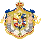 Arms of Joseph Bonaparte, as King of Naples